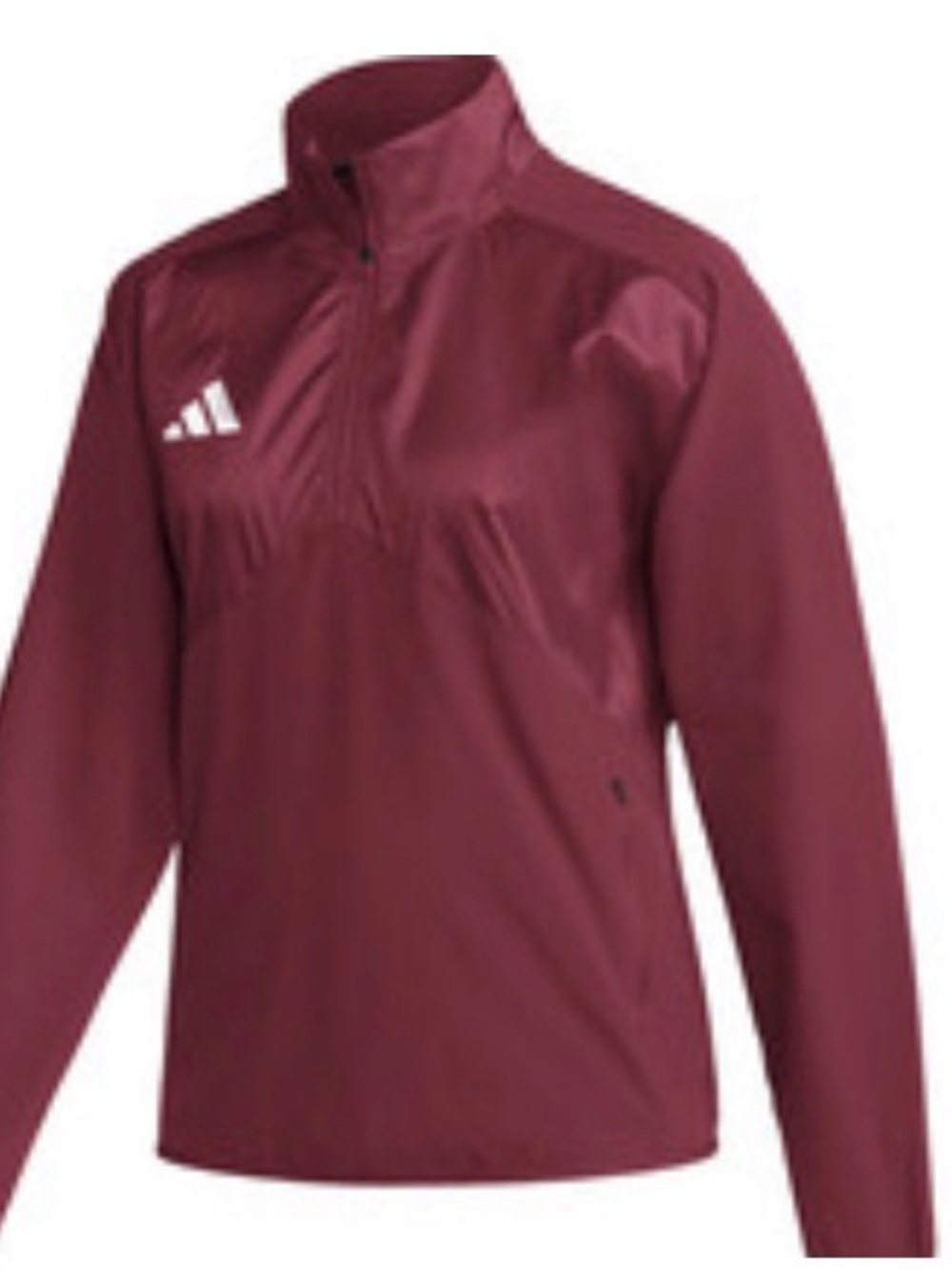 NWT adidas Training Sideline Woven 1/4 Zip Top JACKET 2XL $70 must have color!